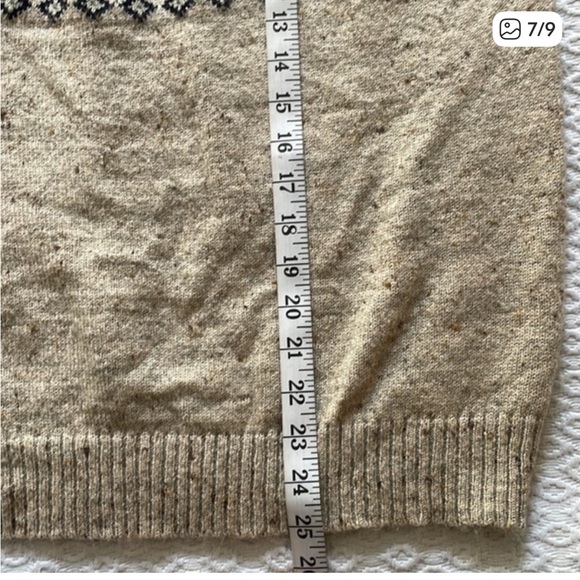 Weatherproof Men's Sweater with Yellow and Black Pattern - Picture 6 of 8